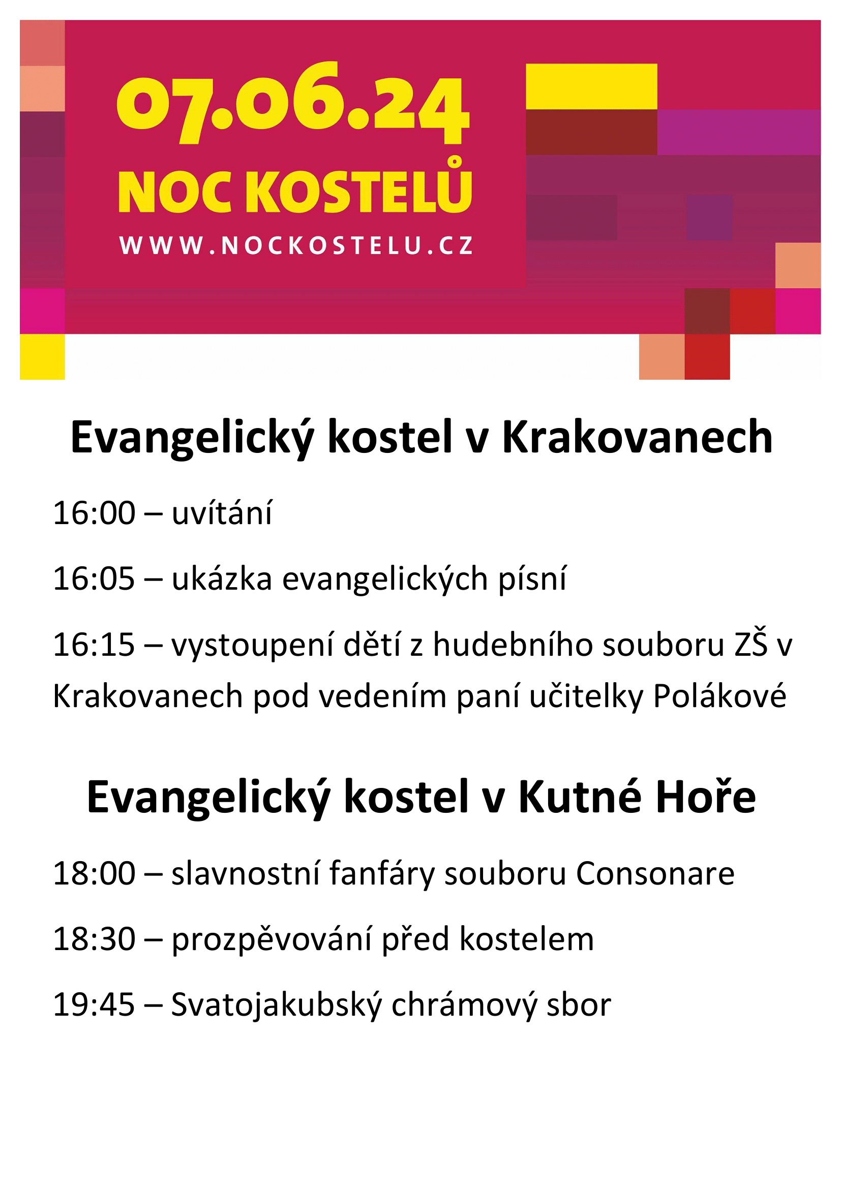 Noc kostelů