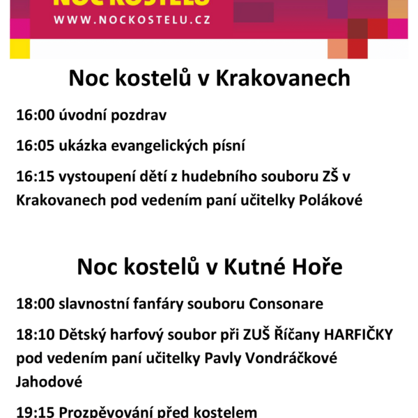 Noc kostelů 2025